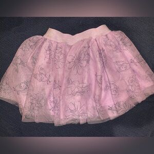Disney Pink Floral Kids Skirt